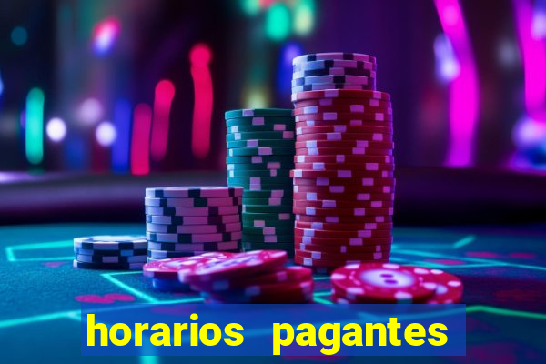 horarios pagantes do fortune ox